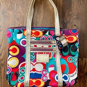 Coach Poppy Tote Bag